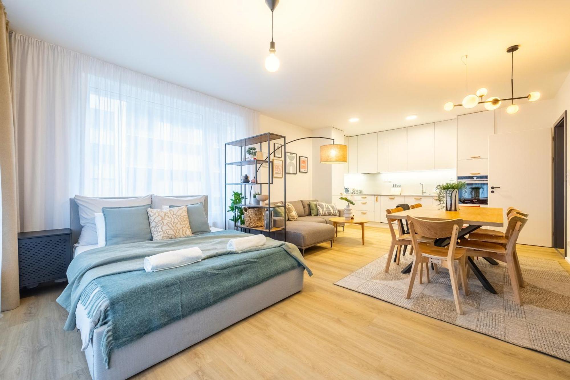 Appartement Spacious 3br - 2 Parking Spots, Full Kitchen, By Gravity *